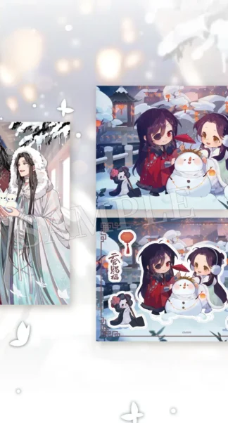 Heaven Official's Blessing - Postcard and Sticker Set