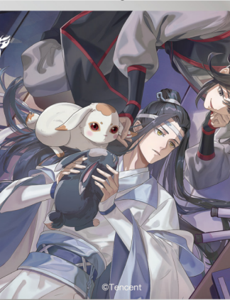 The Grandmaster of Demonic Cultivation - Artprint Glitzer- Glas-Effekt