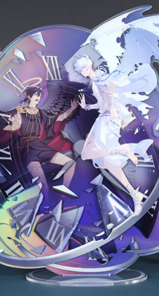 Link Click -  Großer Acryl Standee mit Holo-Effekt