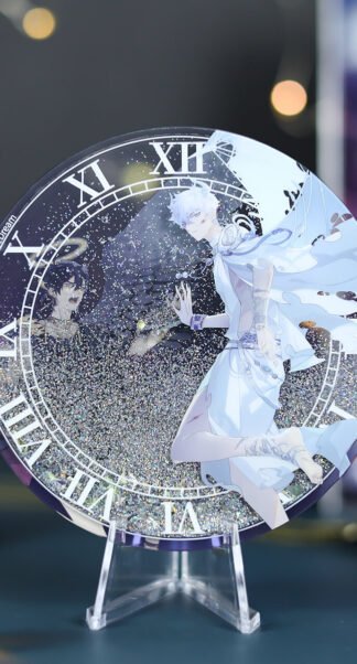 Link Click - Wasser & Glitzer Acrylaufsteller