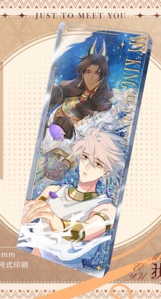 See you my King - Wasser & Glitzer Acrylticket