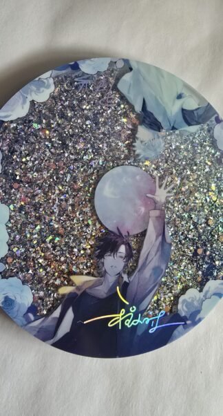 Link Click - Wasser & Glitzer Acrylblock "Music Series"